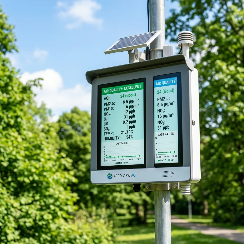 Calculadora de índices de calidad del aire AQI